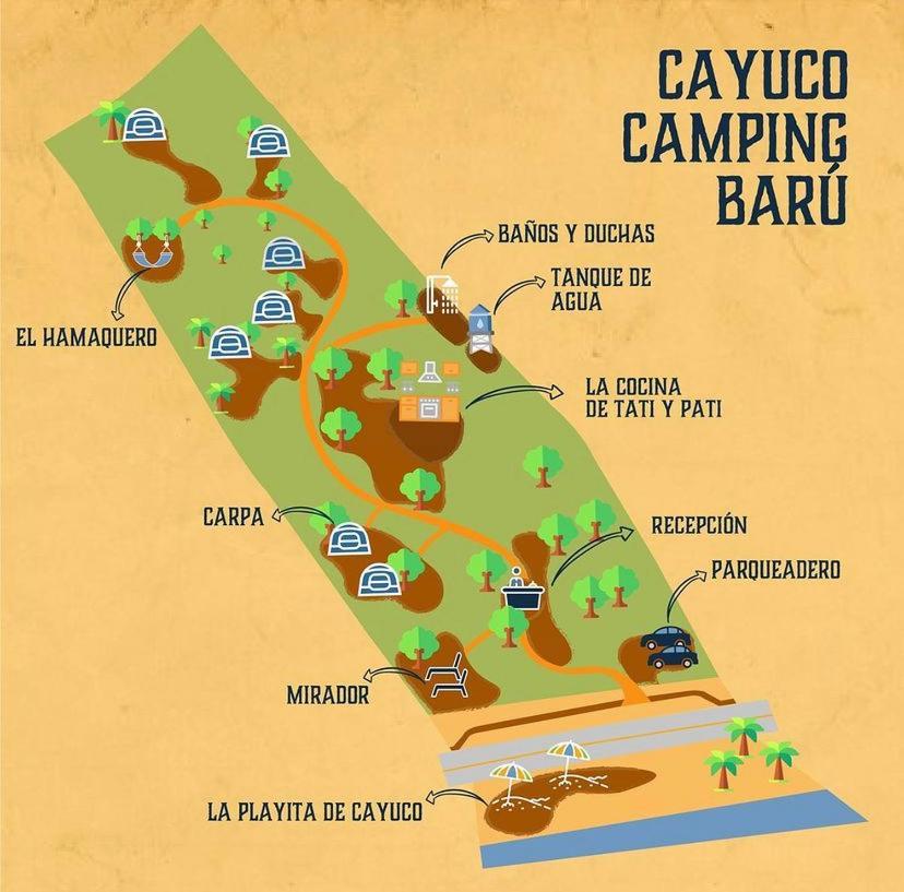 Cayuco Camping Baru Hotel Santa Ana  Bagian luar foto